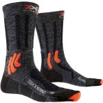 Calcetines deportivos grises de merino rebajados X-Socks Trekking para hombre 