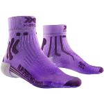 Calcetines blancos de running X-Socks Speed asimétrico talla 48 para mujer 