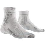 Calcetines grises de running X-Socks Speed asimétrico talla 40 para mujer 