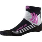 Calcetines deportivos blancos X-Socks Run talla XXS para mujer 