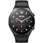 Relojes negros de acero inoxidable de pulsera con GPS con medidor de frecuencia cardíaca Zafiro con correa de piel para multi-sport Xiaomi para mujer 