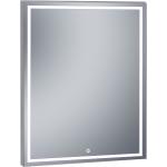 Espejos blancos de vidrio de baño antivaho minimalista 