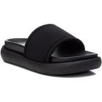 Sandalias planas negras de sintético Xti talla 40 para mujer 