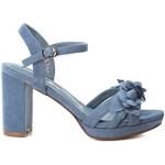 Sandalias azul marino de verano Xti talla 39 para mujer 