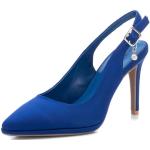 Sandalias azules de caucho de verano con hebilla Xti talla 36 para mujer 