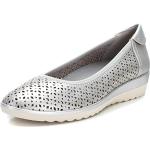 XTI - Zapato para Mujer, Color: Plata, Talla: 37