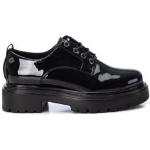 Zapatos negros de goma con cordones formales Xti talla 39 para mujer 