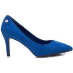 Zapatos azules de tela de tacón Xti talla 39 para mujer 
