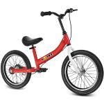 Bicicletas infantiles rojas de goma para niño 