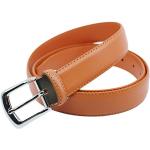 Cinturones naranja de piel de cuero  largo 120 talla L para mujer 