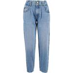 Jeans desgastados azules de denim rebajados Loose desgastado Yes Zee para mujer 