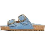 Sandalias planas azules Yokono talla 39 para mujer 