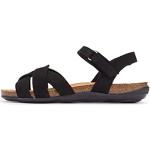 Sandalias planas negras Yokono talla 35 para mujer 