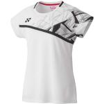 Yonex Crew Neck Short Sleeve T-shirt Blanco,Negro XS Mujer