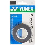Yonex Overgrip Super GRAP 3er - Mango de Raqueta de Tenis, Color Negro, Talla Standard