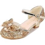 Luo-yes Zapatos Princesa Lentejuelas Niñas, Zapatos Flamenco