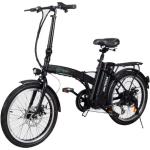 Bicicletas eléctricas negras de aluminio rebajadas plegables Talla Única para mujer 