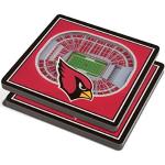 YouTheFan Posavasos 3D StadiumView de los Arizona Cardinals de la NFL - State Farm Stadium