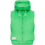 Crop Tops verdes de poliamida rebajados militares acolchados Yves Salomon talla M para mujer 
