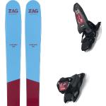 Esquís freestyle azules 186 cm para hombre 