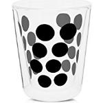 Zak Designs Dot Dot doublewall Glass Black, 20 cl