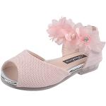 Zapatos rosas de Diamantes de tacón de verano talla 29 para mujer 