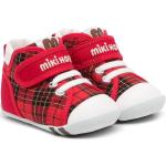 Zapatillas rojas de goma con cordones con cordones con logo talla 19 para bebé 