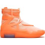 Sneakers altas naranja de goma Nike para mujer 