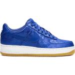 Sneakers bajas azules de goma Nike Air Force 1 para mujer 