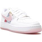 Zapatillas blancas de goma con cordones con cordones con logo Nike Air Force 1 LV8 para mujer 