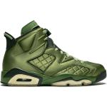 Sneakers altas verdes de goma vintage Jordan para mujer 