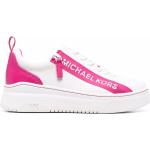 Zapatillas blancas de goma con cordones rebajadas con cordones con logo Michael Kors by Michael para mujer 