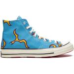 Sneakers altas azules de goma Converse para mujer 