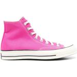Sneakers altas rosas de goma Converse Chuck Taylor para mujer 