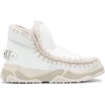 Sneakers altas blancos de goma MOU talla 38 para mujer 
