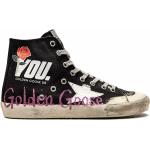 Zapatillas negras de goma con cordones con cordones con logo GOLDEN GOOSE talla 39 para mujer 