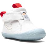 Sneakers altas blancos de goma con logo Nike para bebé 