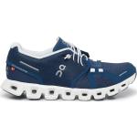 Zapatillas azules de goma con cordones con cordones con logo On running Cloud 5 para mujer 