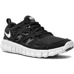 Zapatillas negras de goma con cordones con cordones con logo Nike Free Run 2 para mujer 
