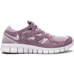 Zapatillas rosas de goma con cordones con cordones con logo Nike Free Run 2 para mujer 