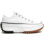 Zapatillas blancas de goma con cordones con cordones con logo Converse Run Star Hike para mujer 