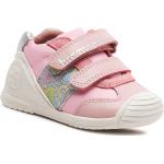 Sneakers rosas con velcro rebajados Biomecanics talla 21 infantiles 