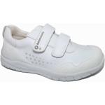 Sneakers blancos de cuero con velcro rebajados Biomecanics talla 25 para mujer 