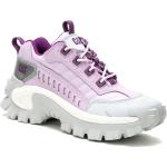 Zapatos lila de cuero rebajados Caterpillar talla 39 para mujer 