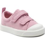 Zapatos rosas de lona Clarks infantiles 