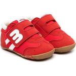 Zapatillas estampadas rojas de goma con logo talla 21 para bebé 