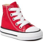 Zapatillas rojas con cordones rebajadas con cordones Converse talla 21 infantiles 