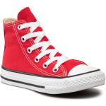 Zapatillas rojas con cordones rebajadas con cordones Converse talla 27 infantiles 