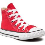 Zapatillas rojas con cordones rebajadas con cordones Converse talla 28 infantiles 