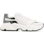 Zapatillas blancas de goma con cordones con cordones con logo Dolce & Gabbana talla 40 para hombre 